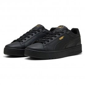 Маратонки Puma Court Classic trainers - Black (Puma Black / Puma Black / Puma Gold) маратонки,мъжки,маратонки,дамски,маратонки,puma,court,classic,trainers,black,(puma,black,puma,black,puma,gold)