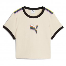 бебешка,тениска,дамски,тениски,puma,equal,love,confederation,baby,short,sleeve,t,shirt,beige,(alpine,snow)