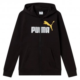 блуза,детски,блузи,puma,ess,big,logo,full,zip,sweatshirt,puma,black,(black)