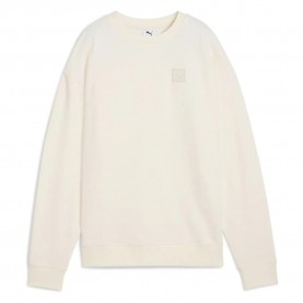 блуза,дамски,блузи,puma,essential,elevated,comfort,sweatshirt,beige