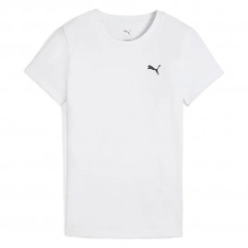 Тениска Puma Wardrobe ESS Slim Fit short sleeve T-shirt - White (Puma White) тениска,мъжки,тениски,дамски,тениски,puma,wardrobe,ess,slim,fit,short,sleeve,t,shirt,white,(puma,white)
