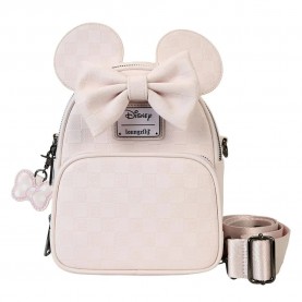 раница,раници,loungefly,disney,bolso,ear,evergreen,minnie,backpack,white,(multicolor)