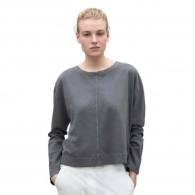 тениска,дамски,тениски,ecoalf,alicudi,long,sleeve,t,shirt,grey