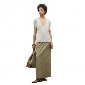 тениска,дамски,тениски,ecoalf,arendal,short,sleeve,t,shirt,beige
