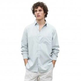 риза,с,дълъг,ръкав,мъжки,ризи,ecoalf,carlos,long,sleeve,shirt,perla,(blue)