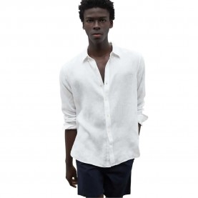 риза,с,дълъг,ръкав,мъжки,ризи,ecoalf,malibu,long,sleeve,shirt,white