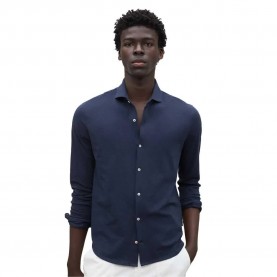 риза,с,къс,ръкав,мъжки,ризи,ecoalf,mole,short,sleeve,shirt,blue