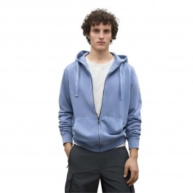 блуза,мъжки,пуловери,ecoalf,rena,full,zip,sweatshirt,blue