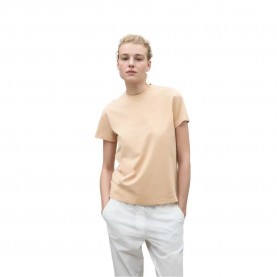 тениска,дамски,тениски,ecoalf,salce,short,sleeve,t,shirt,beige