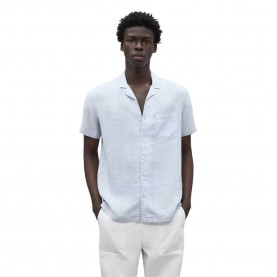риза,с,къс,ръкав,мъжки,ризи,ecoalf,sutal,short,sleeve,shirt,white