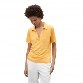 тениска,дамски,тениски,ecoalf,troms,short,sleeve,t,shirt,yellow,(sunflower)