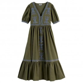 рокля,дамски,поли,и,рокли,scotch,&,soda,179586,long,dress,green