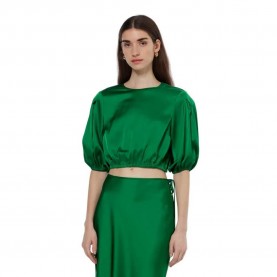 дамски,блузи,дамски,ризи,scotch,&,soda,179610,cropped,short,sleeve,blouse,green