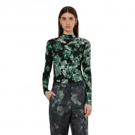 тениска,дамски,тениски,scotch,&,soda,179628,long,sleeve,high,neck,t,shirt,nieuw,blossom,print,park,green,(green)