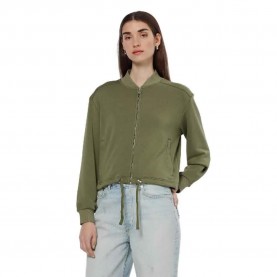 блуза,дамски,блузи,scotch,&,soda,179640,full,zip,sweatshirt,green