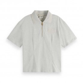 тениска,дамски,тениски,scotch,&,soda,180172,short,sleeve,t,shirt,grey