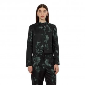 сако,дамски,сака,scotch,&,soda,floral,cropped,blazer,green
