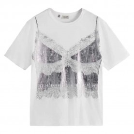 тениска,дамски,тениски,scotch,&,soda,foil,loose,fit,short,sleeve,t,shirt,white