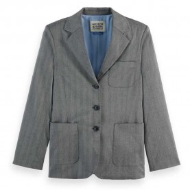 сако,дамски,сака,scotch,&,soda,herringbone,blazer,grey