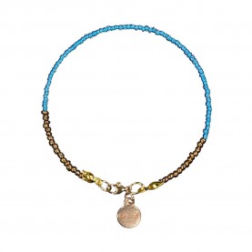 бижутерия,barts,yulu,bracelet,golden,(blue)