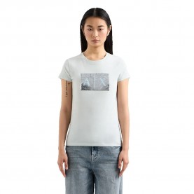 тениска,дамски,тениски,armani,exchange,8nytdl,yj73z,short,sleeve,t,shirt,white