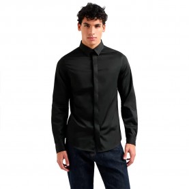 риза,с,дълъг,ръкав,мъжки,ризи,armani,exchange,8nzcbd,zn10z,long,sleeve,shirt,jet,set,(black)