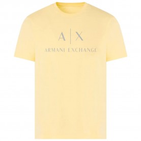 тениска,мъжки,тениски,armani,exchange,8nztcj,z8h4z,short,sleeve,t,shirt,pale,hay,(yellow)
