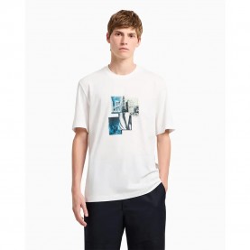 тениска,мъжки,тениски,armani,exchange,xm000269,af12112,short,sleeve,t,shirt,white