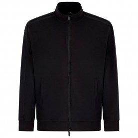 блуза,мъжки,пуловери,armani,exchange,xm000311,af10365,full,zip,sweatshirt,black
