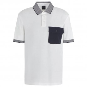 мъжки,блузи,с,яка,armani,exchange,xm000303,af10366,short,sleeve,polo,off,white,deep,navy,(white)