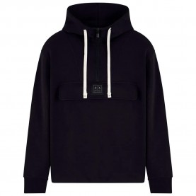 суичър,мъжки,пуловери,armani,exchange,xm000352,af10818,hoodie,black