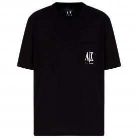тениска,мъжки,тениски,armani,exchange,xm000366,af12308,short,sleeve,t,shirt,black