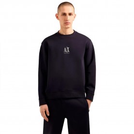 блуза,мъжки,пуловери,armani,exchange,xm000368,af10818,sweatshirt,deep,navy,(black)