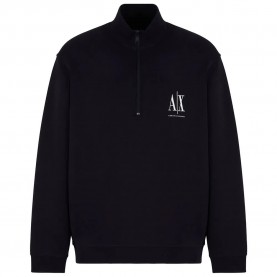 блуза,мъжки,пуловери,armani,exchange,xm000370,af10818,sweatshirt,deep,navy,(black)