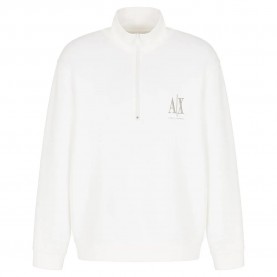 блуза,мъжки,пуловери,armani,exchange,xm000370,af10818,sweatshirt,white,(off,white)