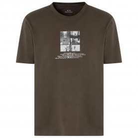 тениска,мъжки,тениски,armani,exchange,xm000565,af10356,short,sleeve,t,shirt,green