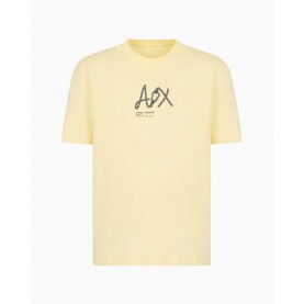 тениска,мъжки,тениски,armani,exchange,xm000566,af10334,short,sleeve,t,shirt,pale,hay,(yellow)