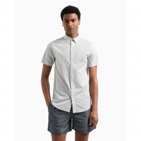 риза,с,къс,ръкав,мъжки,ризи,armani,exchange,xm000624,af13184,short,sleeve,shirt,grey