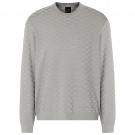 блуза,мъжки,пуловери,armani,exchange,xm000707,af10454,sweater,grey