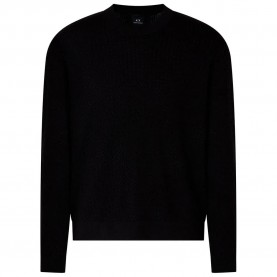 блуза,мъжки,пуловери,armani,exchange,xm000707,af10454,sweater,black,braid,(black)