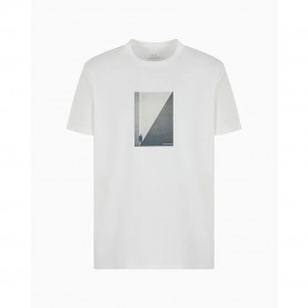 тениска,мъжки,тениски,armani,exchange,xm000753,af10361,short,sleeve,t,shirt,white,(off,white)