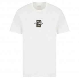 тениска,мъжки,тениски,armani,exchange,xm000767,af12308,short,sleeve,t,shirt,white