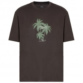 тениска,мъжки,тениски,armani,exchange,xm000772,af12308,short,sleeve,t,shirt,brown