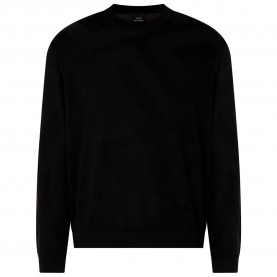 блуза,мъжки,пуловери,armani,exchange,xm000708,af10454,sweater,black,(black,over,logo,all)