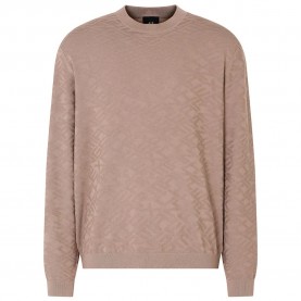 блуза,мъжки,пуловери,armani,exchange,xm000689,af10454,sweater,roasted,c.,allover,b,(brown)