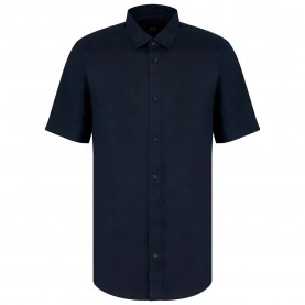 риза,с,къс,ръкав,мъжки,ризи,armani,exchange,xm001223,af14619,short,sleeve,shirt,blue