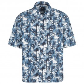 риза,с,къс,ръкав,мъжки,ризи,armani,exchange,xm001240,af14869,short,sleeve,shirt,blue