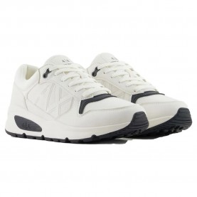 маратонки,мъжки,маратонки,armani,exchange,xux239,xv909,trainers,white
