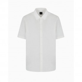 риза,с,къс,ръкав,мъжки,ризи,armani,exchange,xm001237,af13141,short,sleeve,shirt,white
