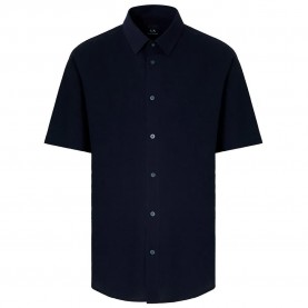 риза,с,къс,ръкав,мъжки,ризи,armani,exchange,xm001237,af13141,short,sleeve,shirt,blue,(deep,navy)